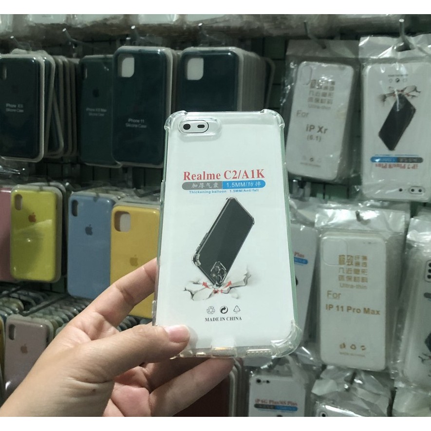 Ốp lưng chống sốc 4 góc trong suốt OPPO Reno 2/ 2F/ F9/ A7/ A5S/ A12/ A5 2020/ A9 2020/ A1K/ A91/ Reno 3/ 3 Pro/ A92S