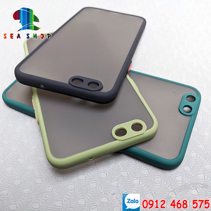 Ốp lưng OPPO F1S A59 viền nhựa dẻo chống sốc - Mặt lưng nhám - Kính full màn 9D