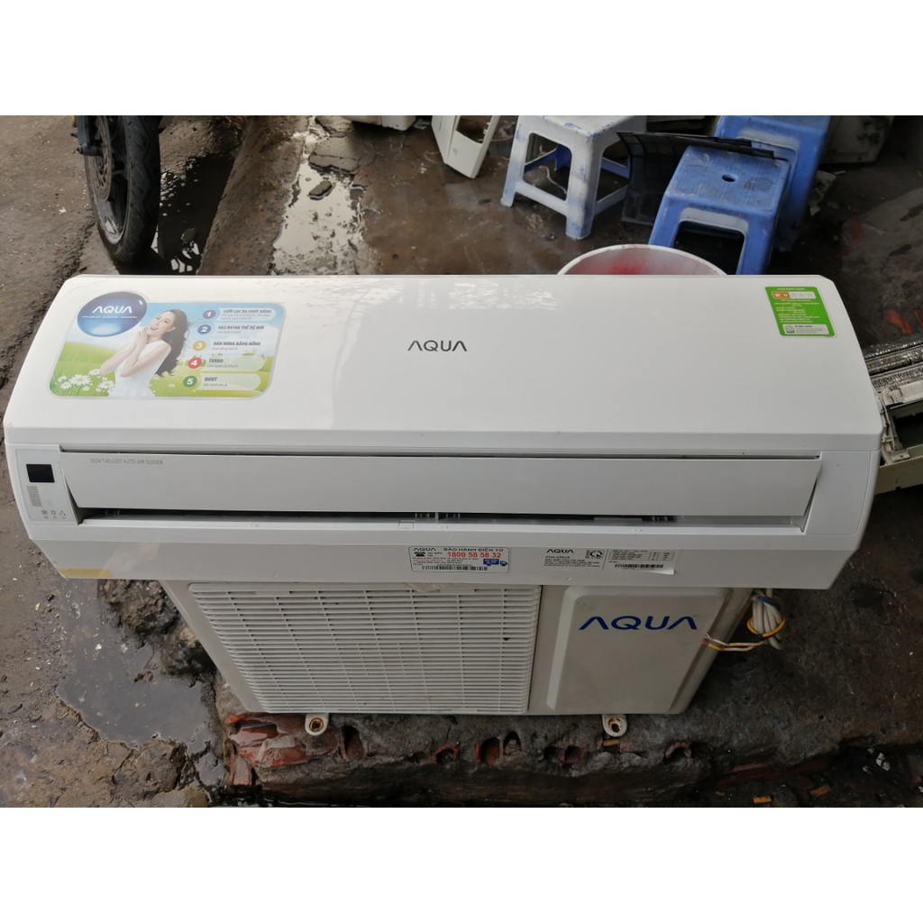 Máy lạnh aqua 1hp mono mới 90% giá rẻ