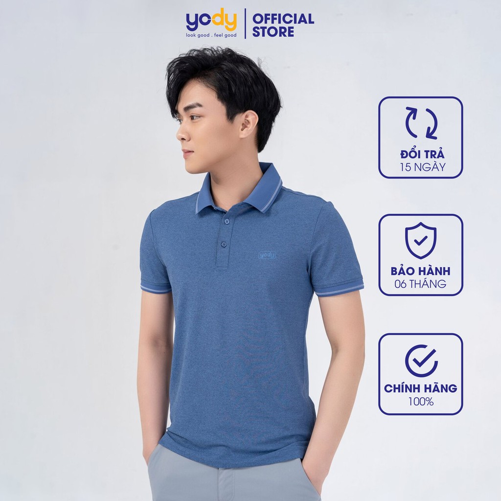 Áo Polo YODY nam askin bo viền cổ trẻ trung lịch lãm APM3761