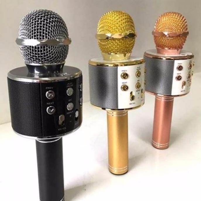 Hàng loại 1 - Micro hát karaoke kết nối Bluetooth cực hay