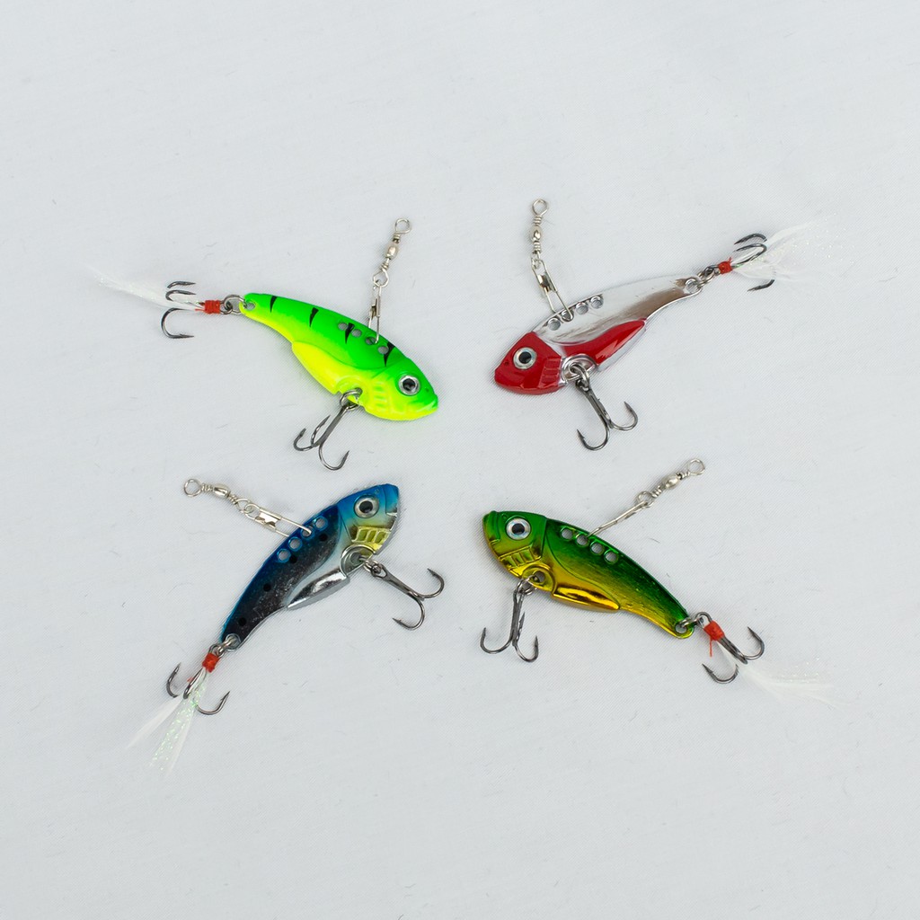 Mồi câu cá giả kim loại Jigging/ Cá chì câu Jig WS giá rẻ 12g