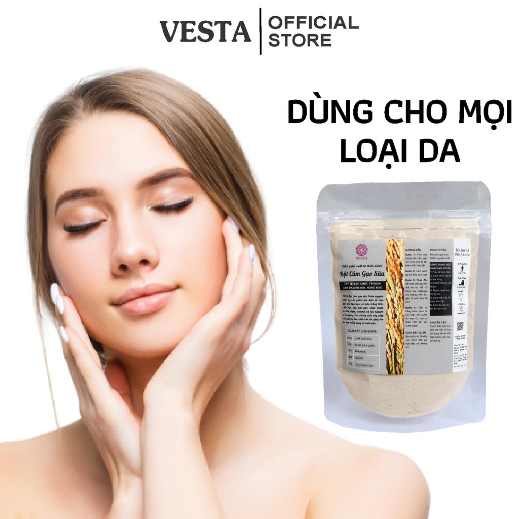 Bột Cám Gạo Sữa Nguyên Chất Vesta 100g | BigBuy360 - bigbuy360.vn