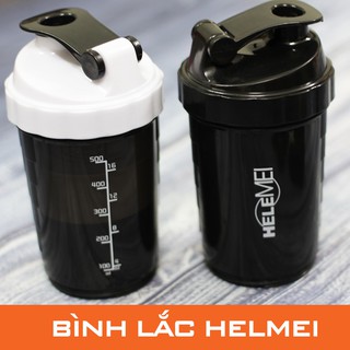 Bình lắc 3 ngăn Tập GYM, Shaker 3 ngăn, Binh đựng nước thể hình
