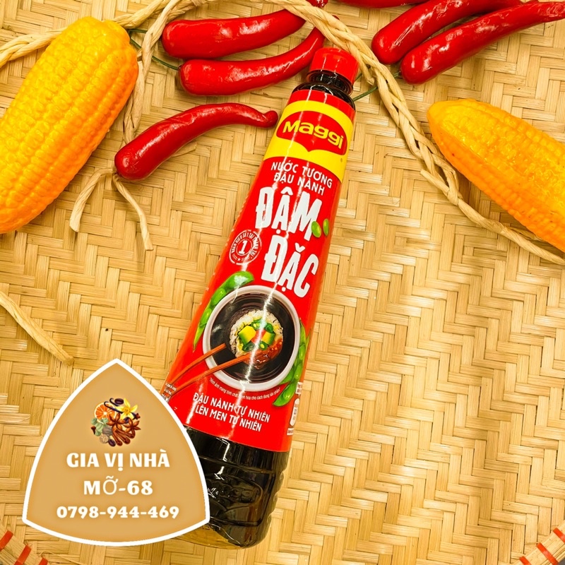 Nước tương đậu nành Maggi đậm đặc- chai 700ml
