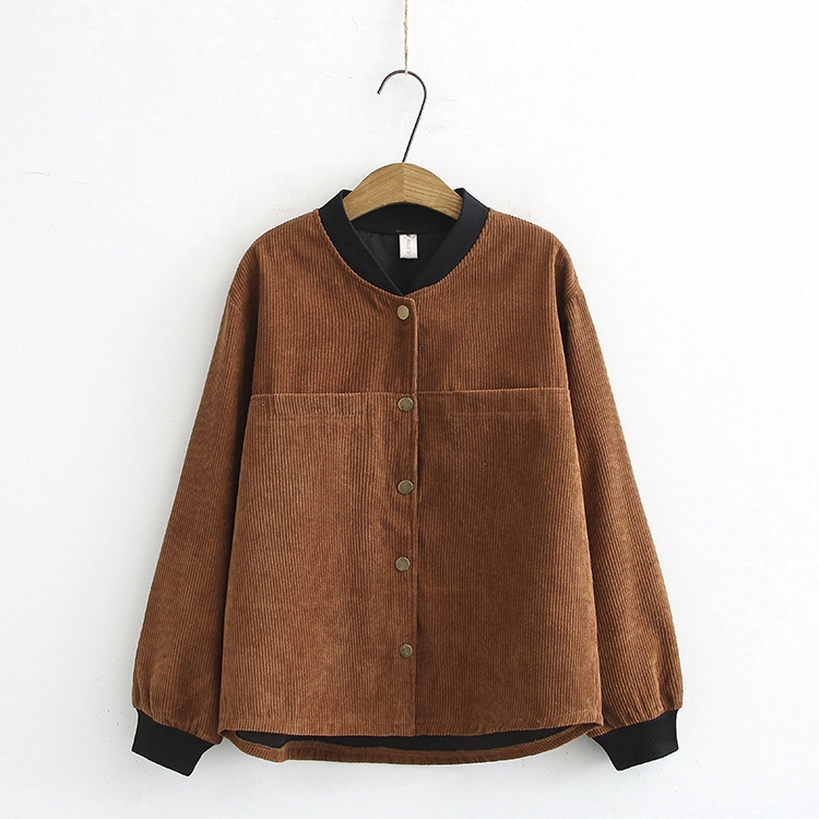 Plus Size Women's New Korean Version Jacket Long Sleeved Spring Autumn Jackets | BigBuy360 - bigbuy360.vn