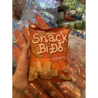 Bịch 10 gói snack bí đỏ vị bò nướng Oishi 15g