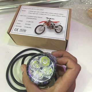 Đèn trợ sáng l4 f1 hộp nâu