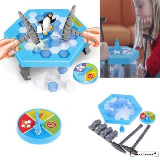 Bộ đồ chơi phá băng bẫy chim cánh cụt vui nhộn cho gia đình