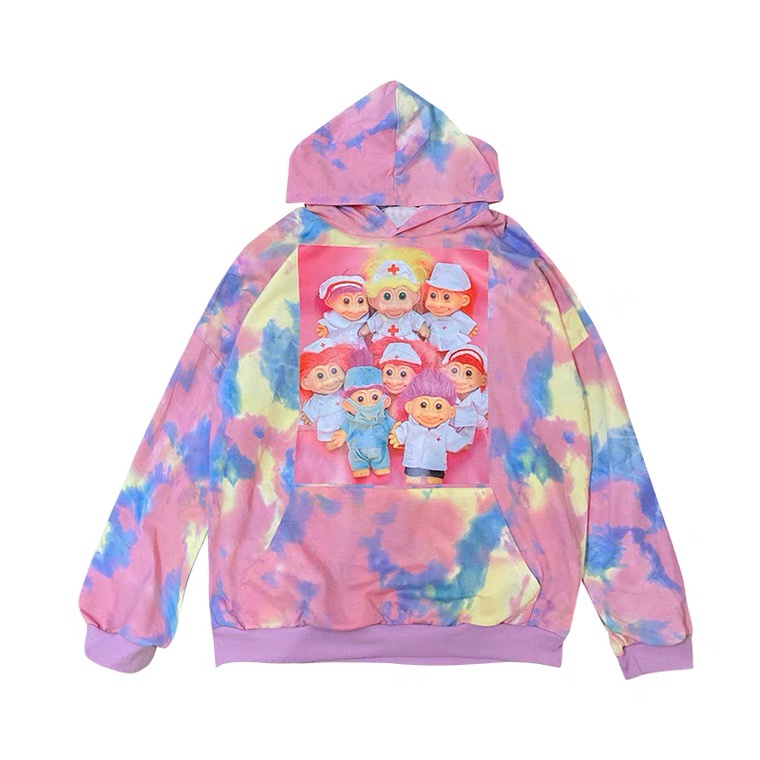 Hoodie Ulzzang Cầu Vồng