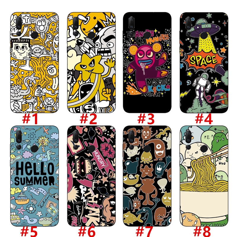 【Ready Stock】OPPO Realme 6 Pro/6i/Realme 5 Pro/5i/5s/Realme Q Silicone Soft TPU Case Cartoon Space Printed Back Cover Shockproof Casing