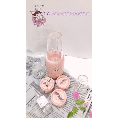 Máy xay đa năng 3 cối xay đồ ăn dặm nội địa Trung chính hãng