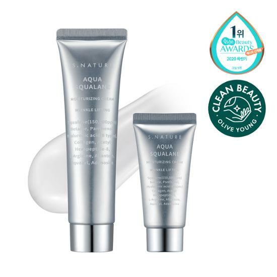 Kem Dưỡng Ẩm Aqua S.NATURE Aqua Squalane 60ml + 30ml