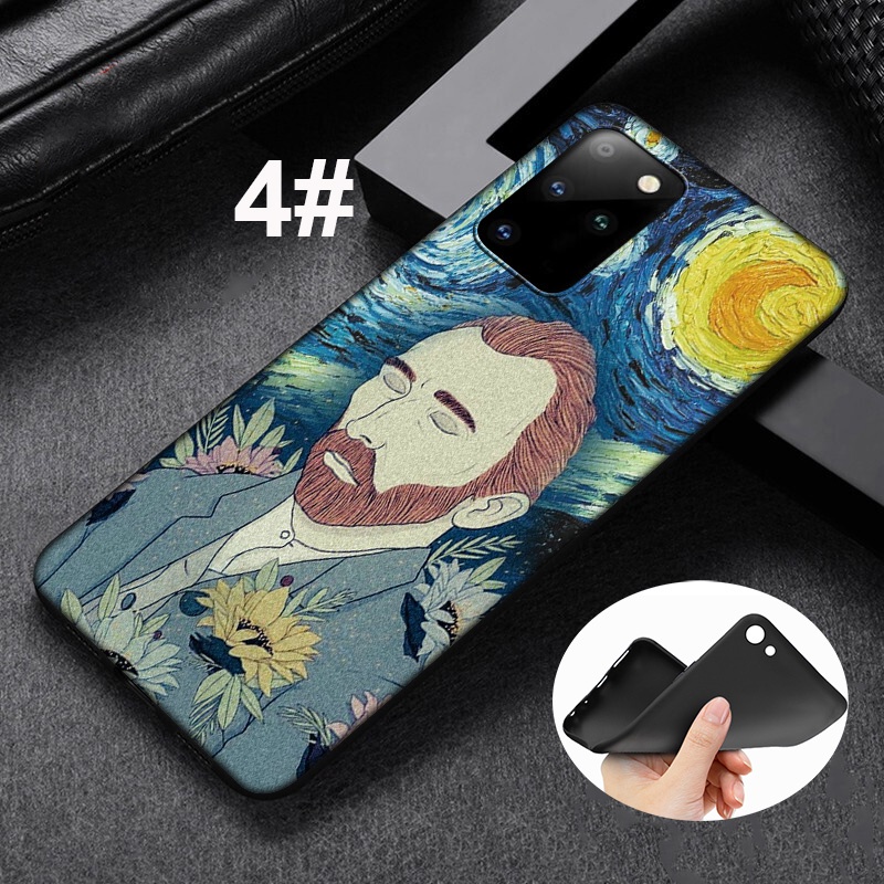 Ốp điện thoại ABLU183 in hình Starry Night của Van Gogh cho Samsung Galaxy M51 M31 A70 A50s A50 A40s A30s A20 A20s A10s