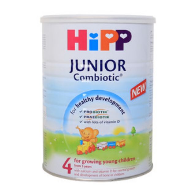 {TẶNG QUÀ} Sữa HiPP Combiotic Organic số 2,3,4 800g/ Thu nắp