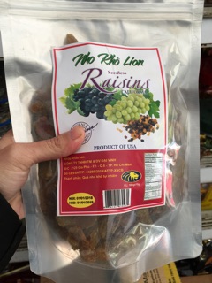 Nho khô mỹ