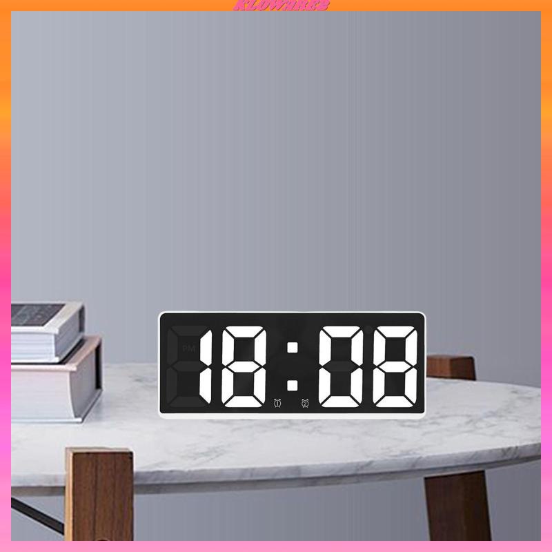 Đồng Hồ Điện Tử Để Bàn Hiển Thị Nhiệt Độ / Lịch Màn Hình LED Lớn