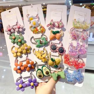 Korean version of cute hair rope F317