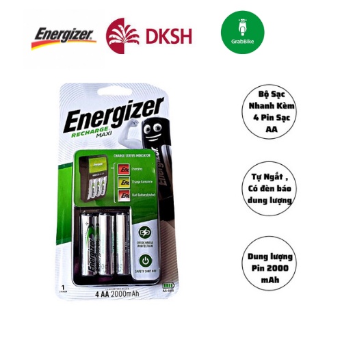 [Hàng Chính Hãng] Pin Sạc Energizer Recharge AA 2300mah, AA 2000mah, AAA 700mAh-[FREE SHIP] TỪ ĐƠN 50K