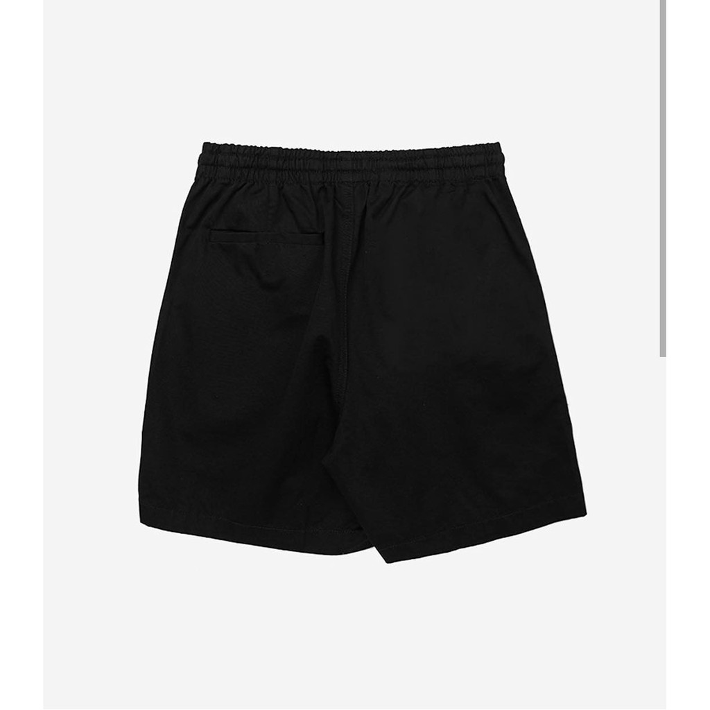 Quần Short thun đen Unisex + Ảnh thật