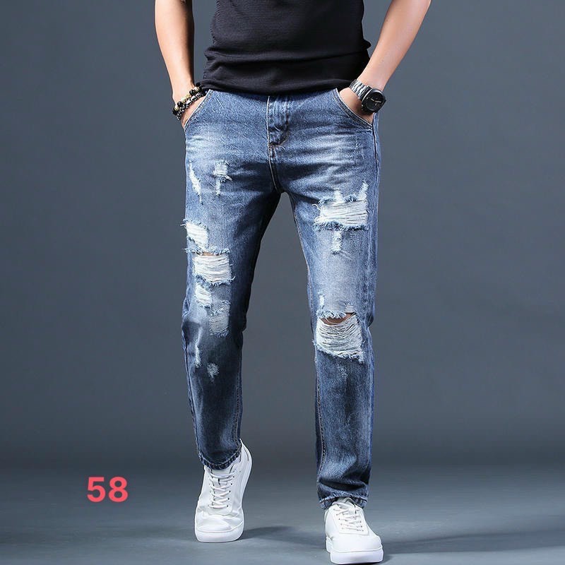 Quần Jean Nam Mẫu Mới ❤️FREESHIP❤️ Quần Bò Nam Chất Liệu Denim Cao Cấp Thời Trang Chuẩn Hàng Shop Tô Tồ Shop - QJNTT12