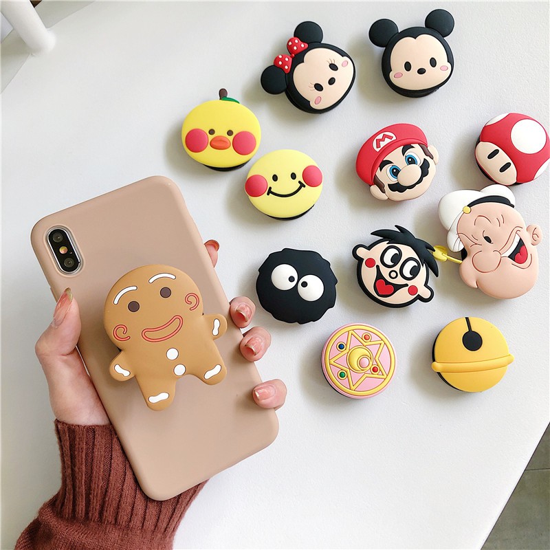 Giá đỡ điện thoại hình chuột Mickey/Minnie dễ thương