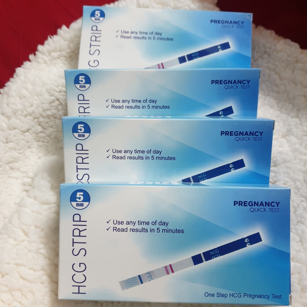 Que thử thai HCG STRIP Nhanh Chính xác - Che tên sản phẩm khi giao hàng