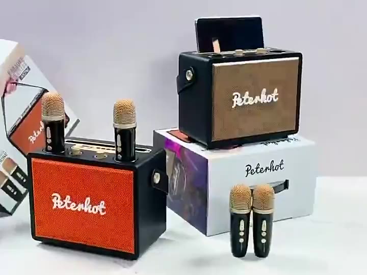 Loa karaoke bluetooth peterhot A107W phiên bản mới độc đáo 2023,loa karaoke không dây âm thanh đỉnh tặng kèm 2 mic có BH | BigBuy360 - bigbuy360.vn