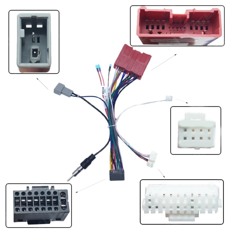Bộ Chuyển Đổi Âm Thanh 16PIN Kèm Hộp Canbus Cho Mazda 3 5 6 8 CX-7 2008-2015