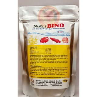 Nutri Bind Bột Kết Dính Trộn Tôm,Tim Bò Làm Thức Ăn Cho Cá Cảnh-Hàng Chính Hãng