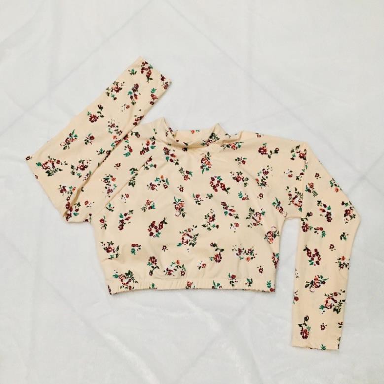 Áo Bơi Lẻ Phom Crotop Tay Dài Hoạ Tiết Mẫu 1-4 ་ | BigBuy360 - bigbuy360.vn