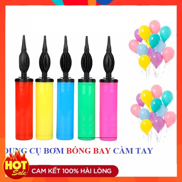 Ống Bơm Pit tông Bóng Bay Cầm Tay