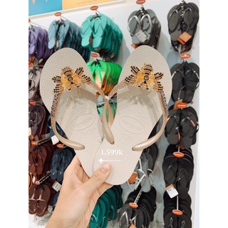 Havaianas viền đế kim tuyến có sẵn nhé