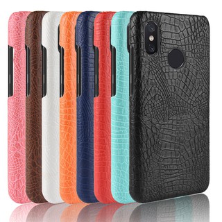 Ốp điện thoại vân cá sấu sang trọng cho Xiaomi Mi8 SE mi8SE