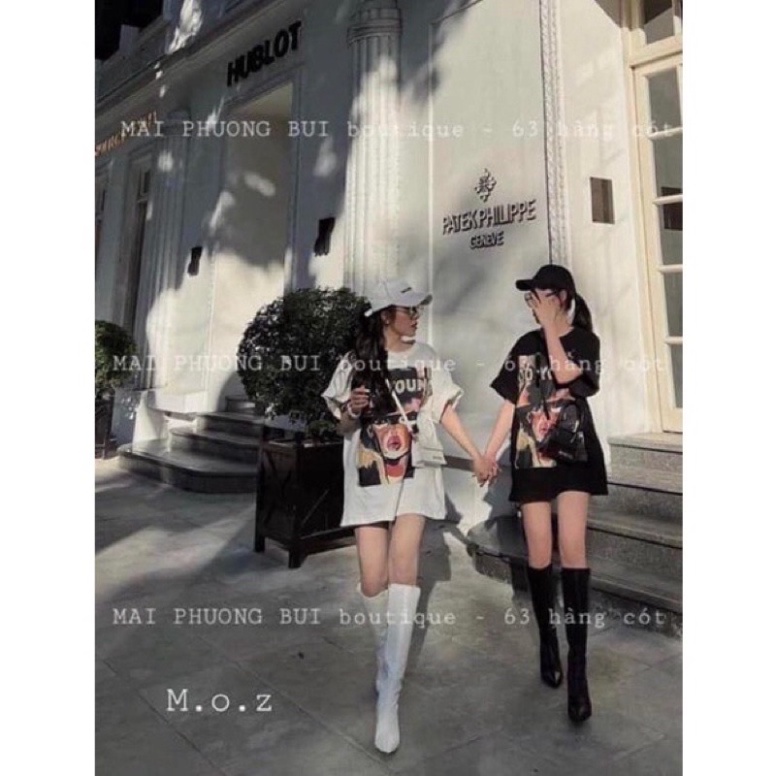 Áo Phông Cô Gái Chữ Too Young