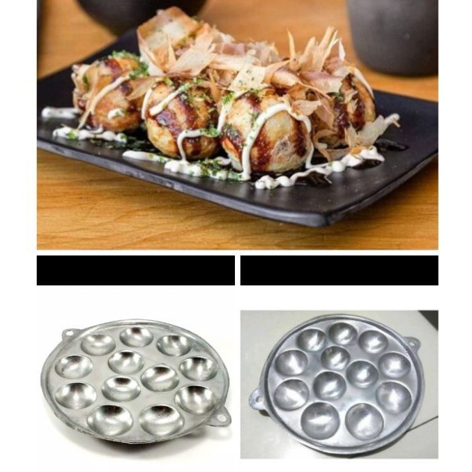 Khuôn Làm Bánh Takoyaki Hình Quả Trứng