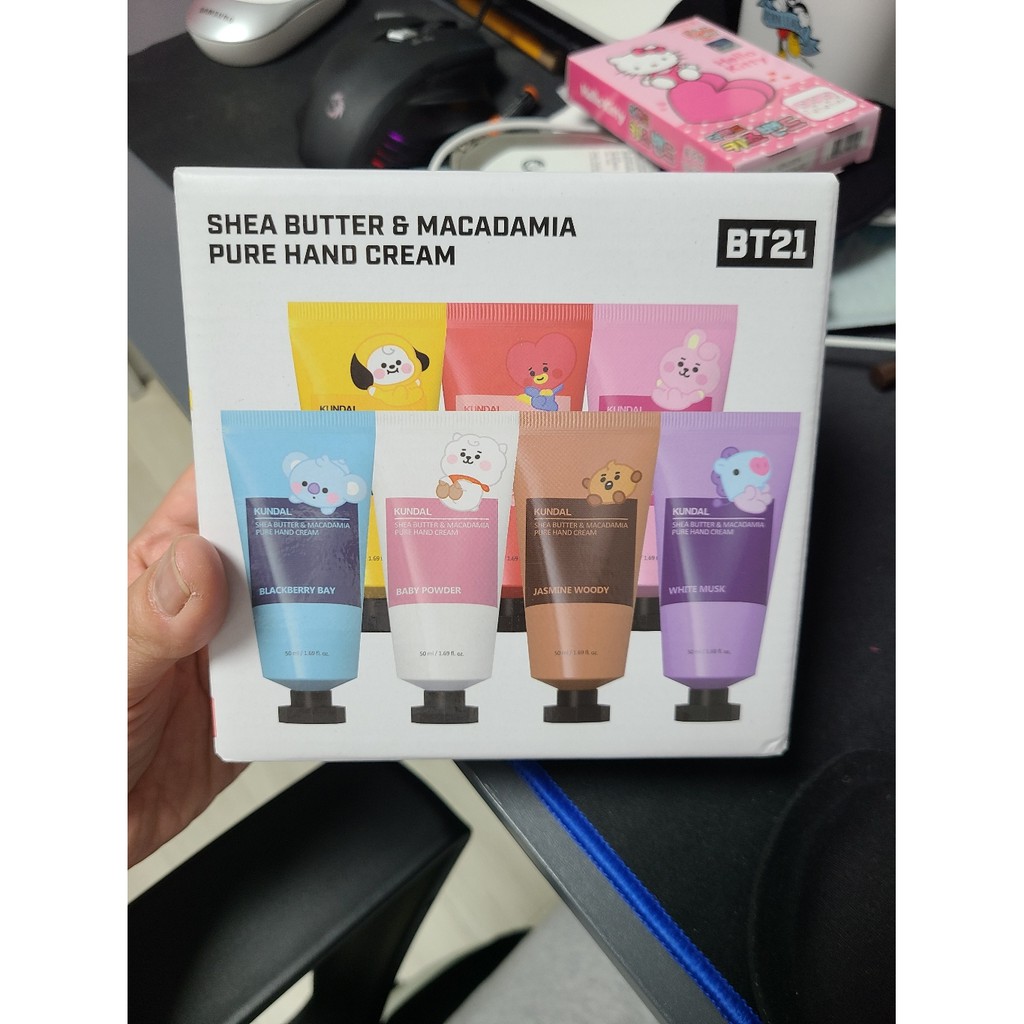 [Hàng có sẵn] Kem dưỡng da tay Gundal Shea Butter and Macadamia phiên bản BT21