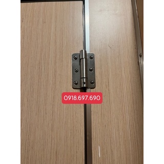 2 cái bản lề inox compat vách ngăn tự động