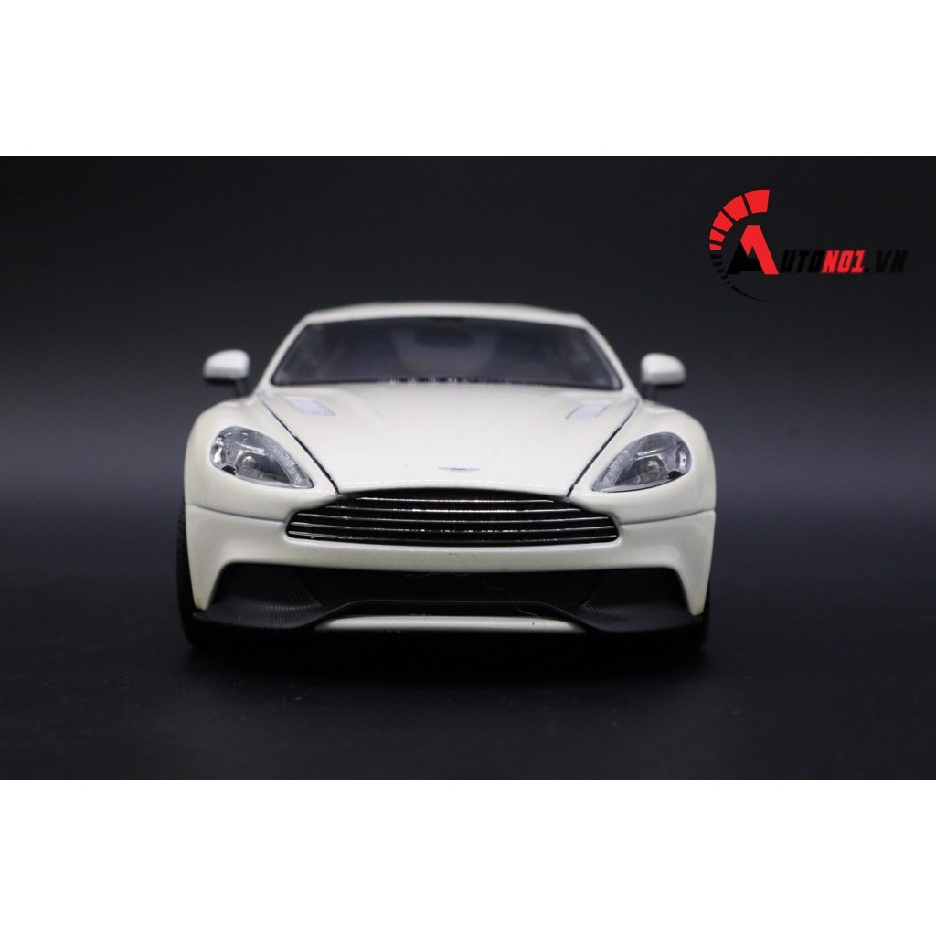 MÔ HÌNH XE ASTON MARTIN VANQUISH WHITE 1:24 WELLY 5837