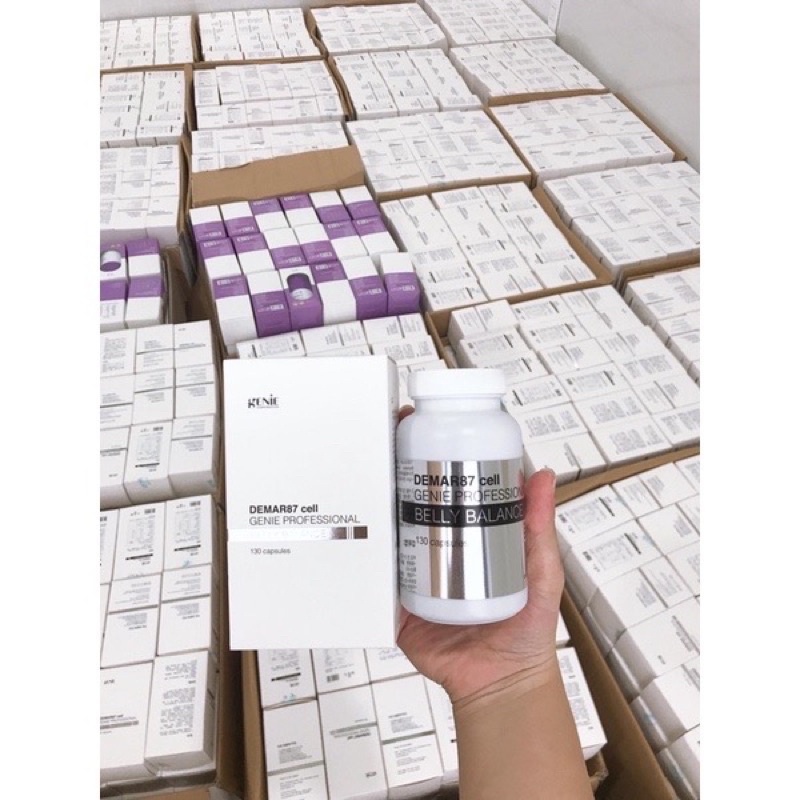 Viên uống hủy mỡ bụng Genie Demar87 Cell Professional Belly Balance Hàn Quốc