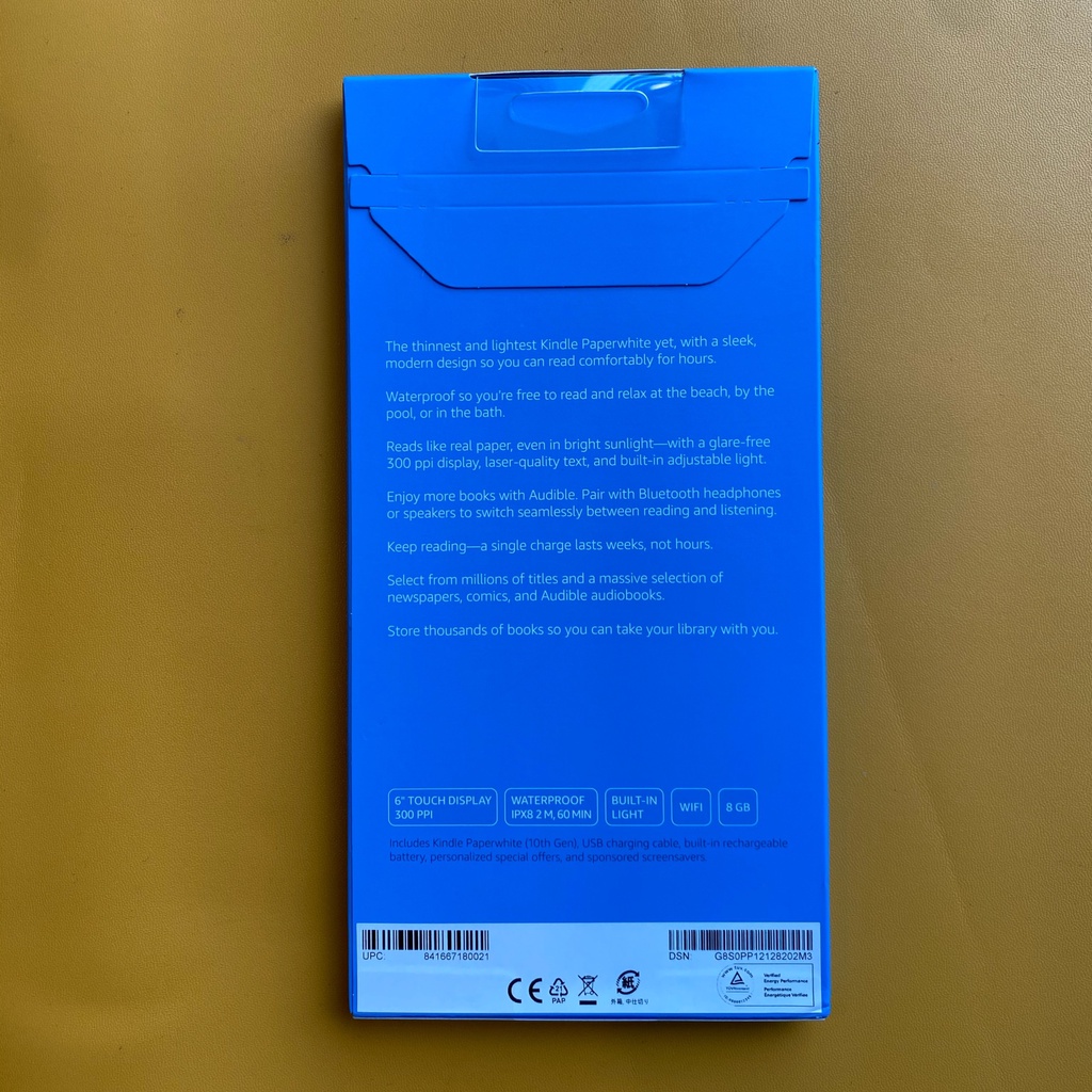 Máy Đọc Sách Kindle paperwhite | BigBuy360 - bigbuy360.vn