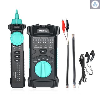 FUYI FY8169 Máy theo dõi dây đa chức năng Máy tìm dây mạng RJ11 Máy kiểm tra cáp RJ45 Kiểm tra đường dây điện thoại Kiểm tra tính liên tục của bảo trì mạng bằng đèn pin