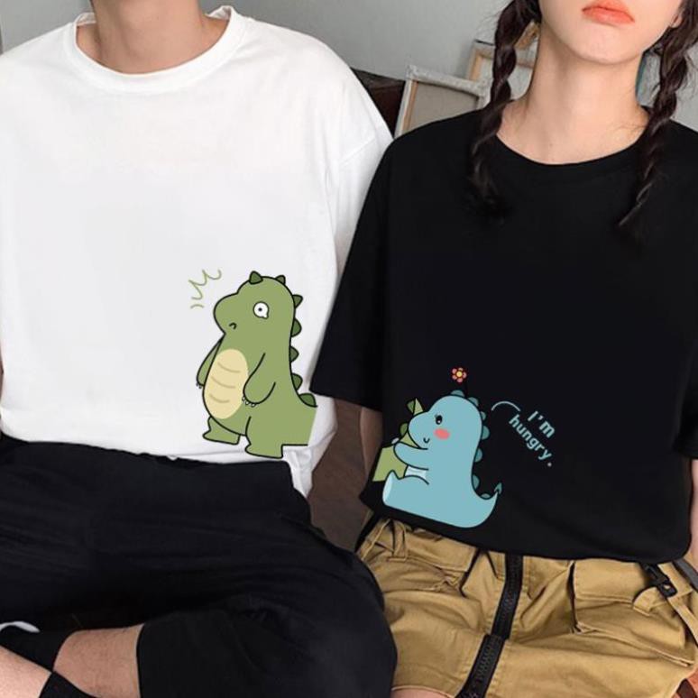 BÁN CHẠY - ❤️SIÊU ĐẸP❤️ Áo đôi khủng long siêu HOT cực dễ thương - Giá chỉ 1 áo /uy tín gia tốt nhất