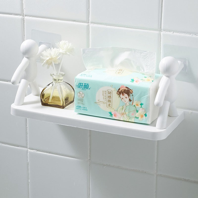 GIÁ TREO GẮN TƯỜNG NHÀ TẮM, NHÀ BẾP HÌNH NGƯỜI SIÊU SANG TIỆN DỤNG.