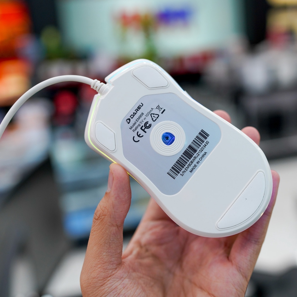 Chuột DareU EM908 ARTIC RGB