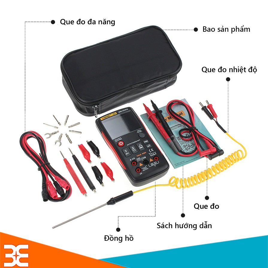 Đồng Hồ Đo Vạn Năng ANENG Q1 Siêu Phẩm Chính Hãng