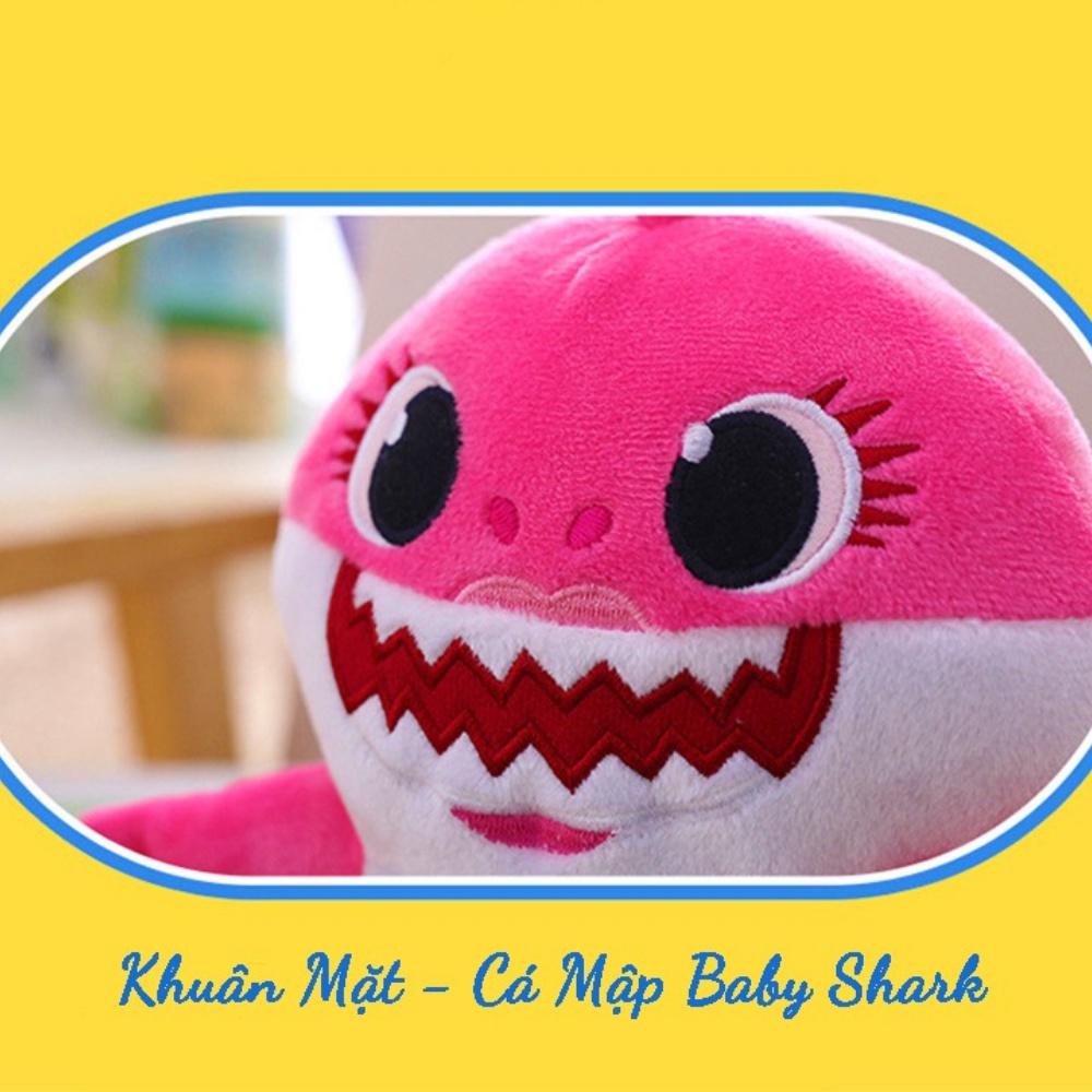 Gấu Bông cho bé gấu bông Baby shark  quà tặng ý nghĩa kích thước 30 cm
