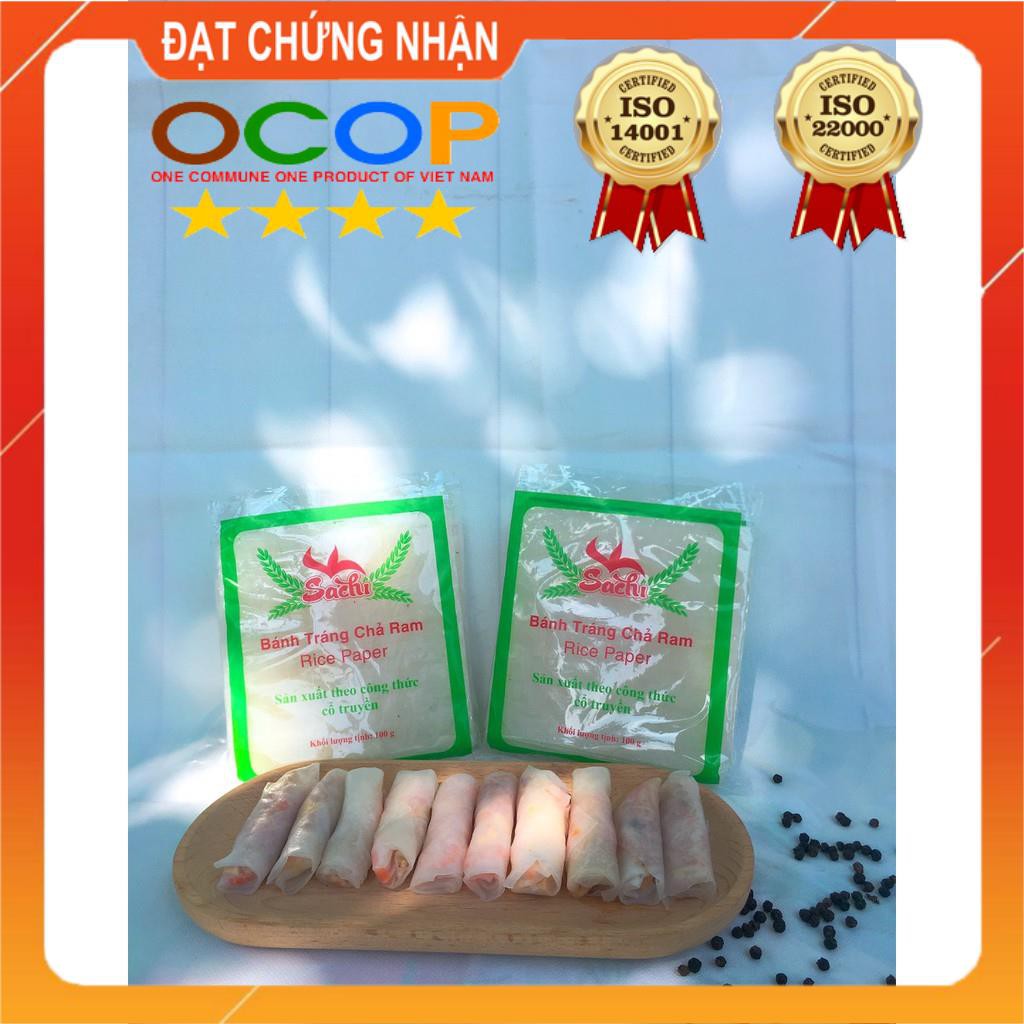 Bánh tráng cuốn chả ram Sachi 100gr