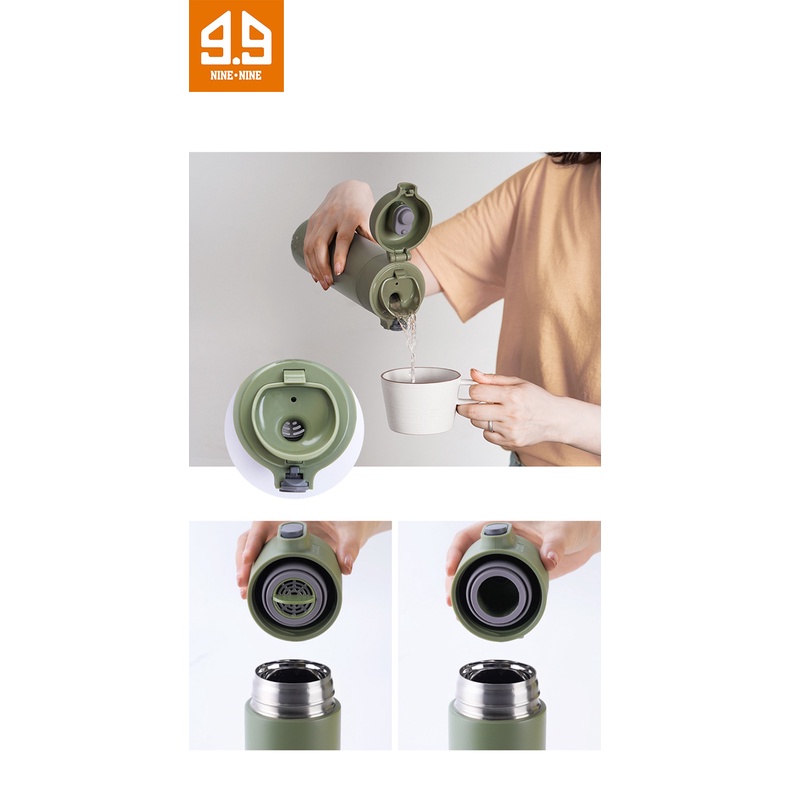 Bình giữ nhiệt nóng lạnh 450ML cao cấp Locknlock chính hàng an toàn cho sức khỏe