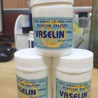 Vaseline kem bôi lẻ viện bỏng